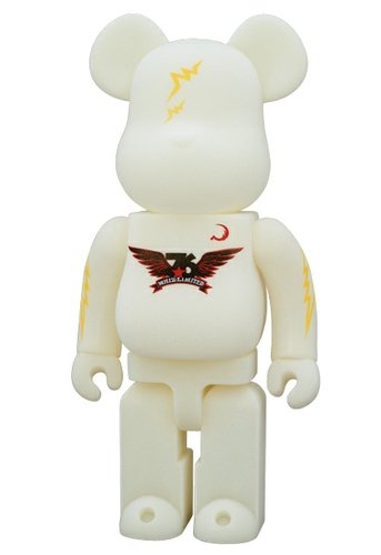 whiz 10th Anniversary Be@rbrick 400%  figure, produced by Medicom Toy. Front view.