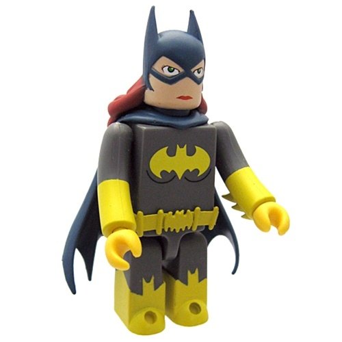 Batgirl figure by Dc Comics, produced by Medicom Toy. Front view.