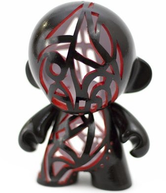 Rehab Black figure by Carson Catlin. Front view.