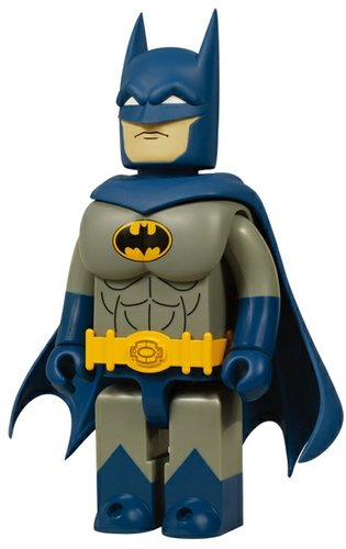 Batman Kubrick 400% figure by Dc Comics, produced by Medicom Toy. Front view.