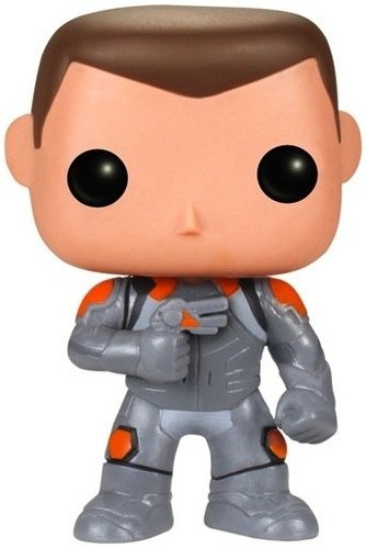 Enders Game - Ender figure, produced by Funko. Front view.