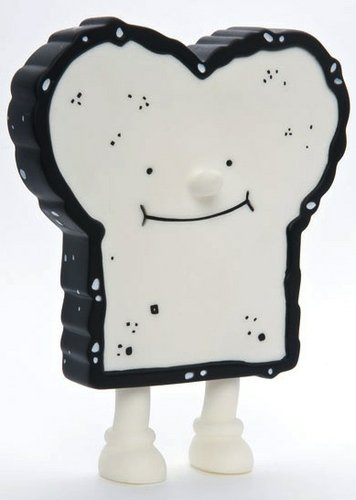 Toast figure, produced by Cleptomanicx. Front view.