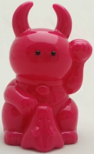 Fortune Uamou - Cherry Pink figure by Ayako Takagi, produced by Uamou & Realxhead. Front view.