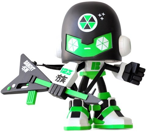 Newtron -  Europe figure by 123Klan, produced by Artoyz Originals. Front view.