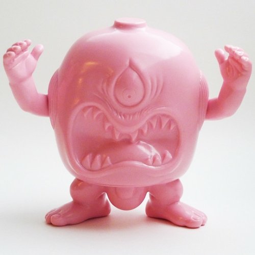 Eromodoki エロモドキ - Unpainted Pink Prototype figure by Linden, produced by Linden. Front view.