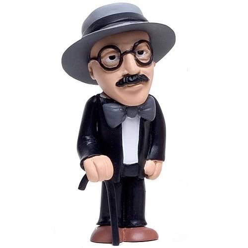 James Joyce figure, produced by Jailbreak Toys. Front view.