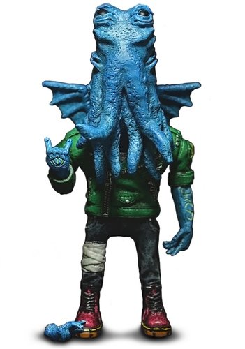Oi! Cthulhu (Mintyfresh exclusive) figure by Daniel Yu, produced by Mighty Jaxx. Front view.
