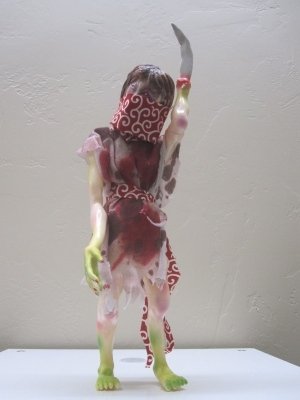 Kuchisake-onna (Slit-Mouthed Woman) figure by Siccaluna X Velocitron, produced by Velocitron. Front view.
