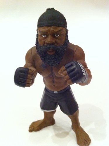 Kimbo Slice figure, produced by Round 5. Front view.