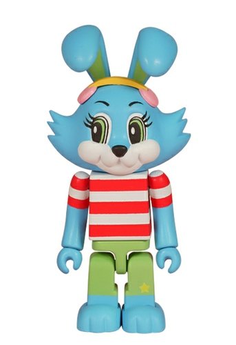 Rabbit Boy figure by Shirley Temple , produced by Medicom Toy. Front view.