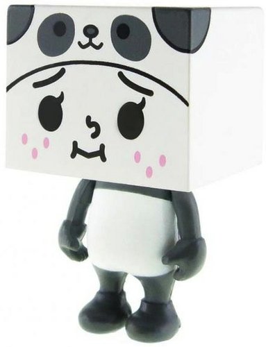 2 Panda To-Fu figure figure by Devilrobots, produced by Devilrobots Sis. Front view.