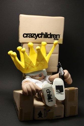Crazy King Child f. figure by Michael Lau. Front view.