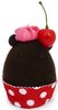 Cherry Chocolate Cupcake-vey