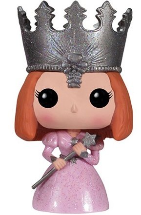 Glinda the Good Witch figure, produced by Funko. Front view.