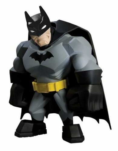 Batman Modern figure by Monster 5, produced by Dc Direct. Front view.