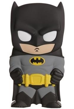 Batman Chara-Brick - SDCC 2013 figure by Dc Comics, produced by Huckleberry Toys. Front view.