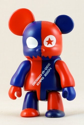 Hollystar UK MX figure, produced by Toy2R. Front view.