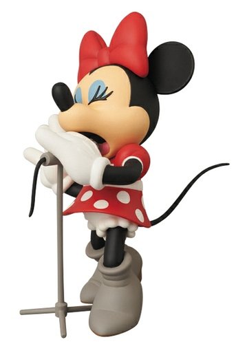 Minnie Mouse - Solo Version, VCD No.199 figure by Disney X Roen, produced by Medicom Toy. Front view.