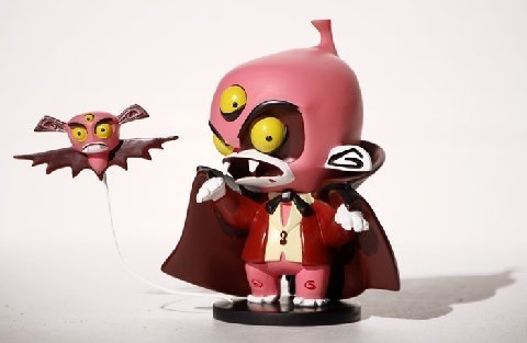 Count Monkula figure by , produced by Atomic Monkey. Front view.