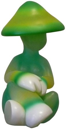 Mycena figure by Synchra, produced by Patch Together. Front view.