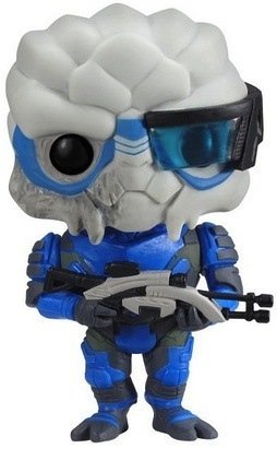 POP! Mass Effect - Garrus figure, produced by Funko. Front view.