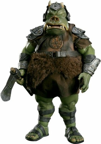 Gartogg figure by Lucasfilm Ltd., produced by Hot Toys. Front view.
