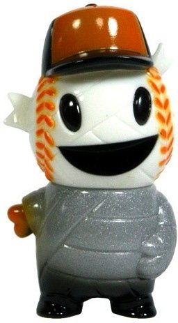 Pocket Baseball Boy - Giants Edition figure by Brian Flynn, produced by Super7. Front view.