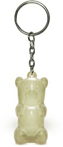 GummyGoods Keychain - Clear figure, produced by Jailbreak Toys. Front view.