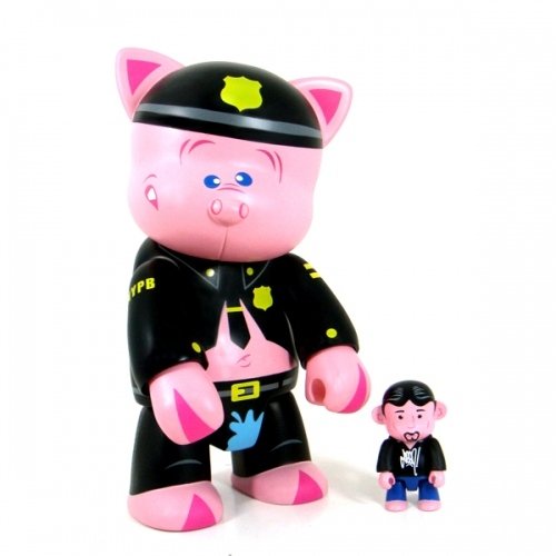 Phony Baloney Re-Re Edition figure by Seen, produced by Toy2R. Front view.