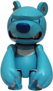 Knuckle Bear Ice figure by Touma, produced by Toy2R. Front view.