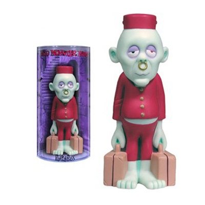 Zombie Bellhop figure, produced by Funko. Front view.