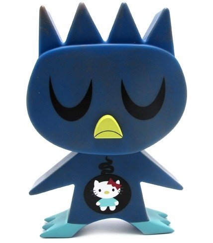 Bad Badtz Maru figure by Amanda Visell, produced by Kidrobot. Front view.