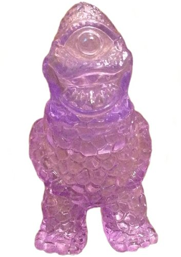 Micro Zagoran - Clear Purple figure by Gargamel, produced by Gargamel. Front view.