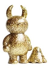 Uamou & Boo - Happy (Gold Lame) figure by Ayako Takagi. Front view.
