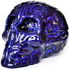 Skull Brain (Porcelain) - 'Bleu de Four'