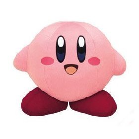 Kirby figure by Nintendo, produced by Nintendo. Front view.