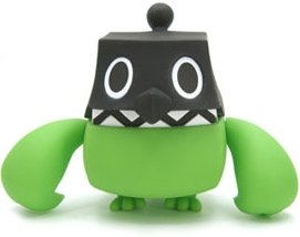 Too-Lie Younger Brother - Black x Green Version figure by Touma, produced by Wonderwall. Front view.