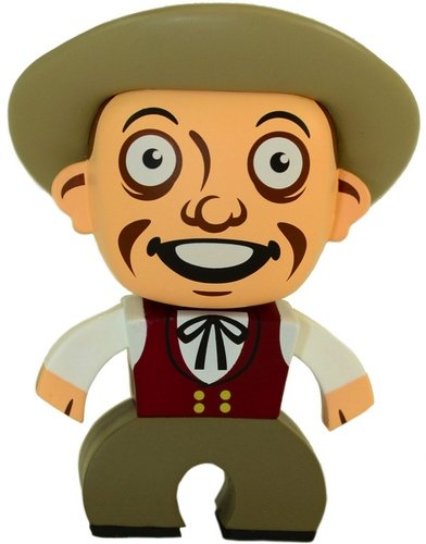 Wally Boag (Mystery Figure) figure by Casey Jones, produced by Disney. Front view.
