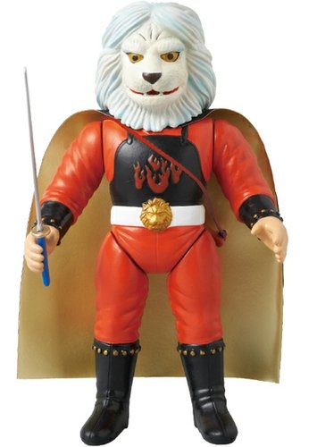 Kaiketsu Lion (快傑ライオン丸) figure, produced by Medicom Toy. Front view.