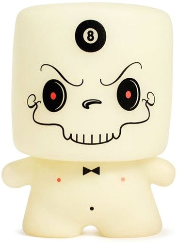 Grim Marshall - SDCC 2012 figure by 64 Colors, produced by Squibbles Ink & Rotofugi. Front view.