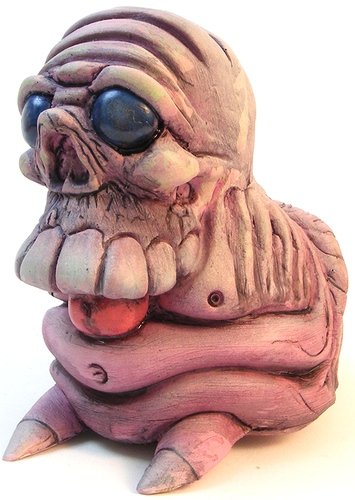 OG Pinkie Skelechub figure by We Become Monsters (Chris Moore) . Front view.