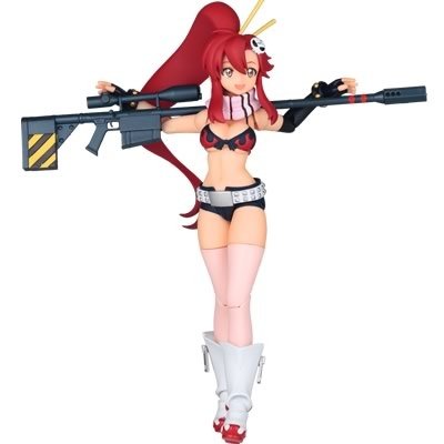 Yoko Movie Version figure, produced by Kaiyodo. Front view.