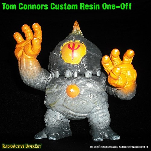 8-Ball figure by Tom Connors, produced by Radioactive Uppercut. Front view.