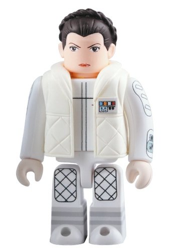 Princess Leia Organa Hoth figure by Lucasfilm Ltd., produced by Medicom Toy. Front view.