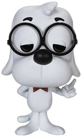 POP! Mr. Peabody & Sherman - Mr. Peabody figure by Funko, produced by Funko. Front view.