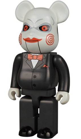 Saw Doll Be@rbrick 400%  figure, produced by Medicom Toy. Front view.