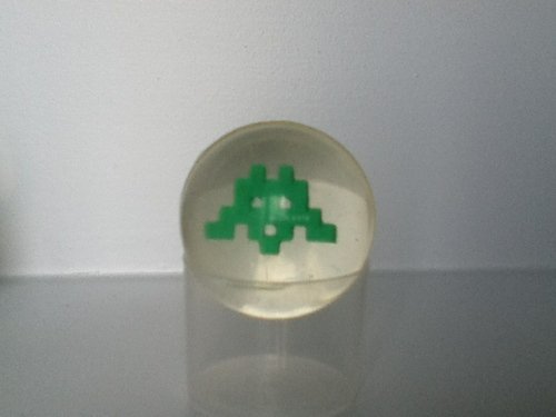Speedball figure by Space Invader. Front view.