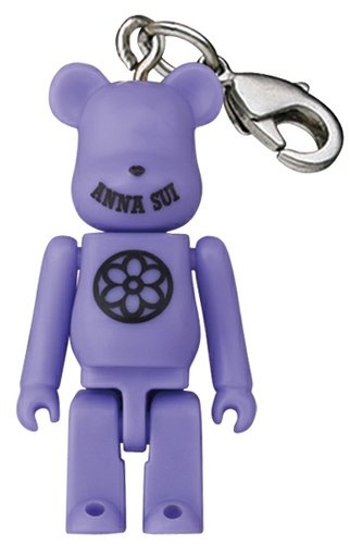 Anna Sui Be@rbrick 50% figure by Anna Sui, produced by Medicom Toy. Front view.