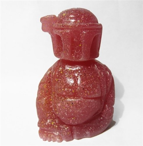 Buddha Fett - Snot Berries figure by Scott Kinnebrew, produced by Forces Of Dorkness. Front view.