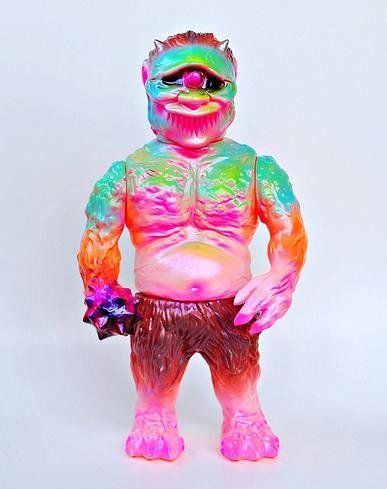 Ollie - Slimy Guts  figure by Paul Kaiju, produced by Mvh. Front view.